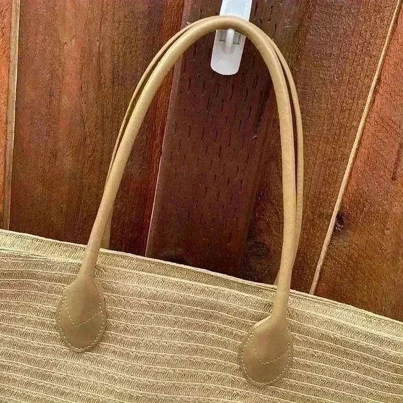 Spring Summer Woven Lined Bag NWOT - Picture 3 of 16